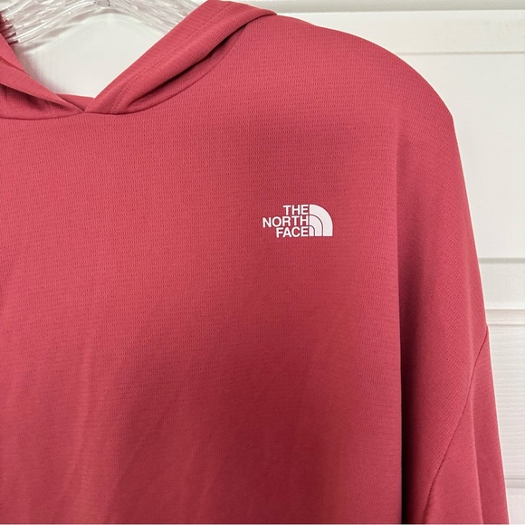 The North Face Women’s Rose Pink Hooded Pullover Dri-Fit Top Size XXL 2XL - Picture 2 of 6